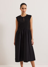 ${product-id}-Jenny Mix Woven Dres-Black-${view-type}