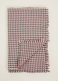 Weave Checked Scarf