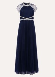 Gerona Pleated Tulle Dress