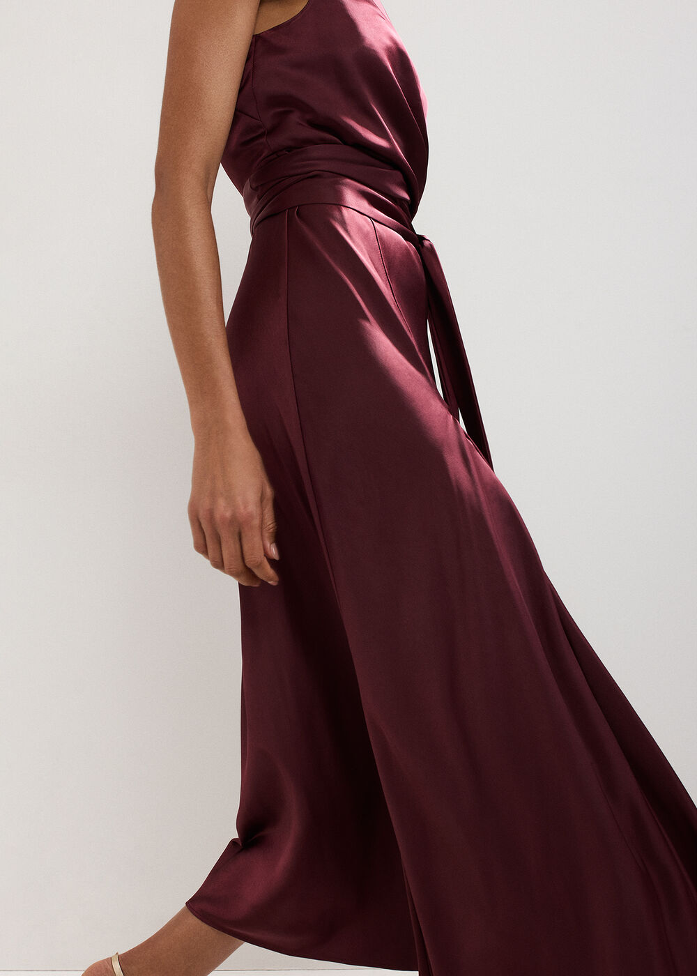 ${product-id}-Felicity Satin Dress-Burgundy-${view-type}