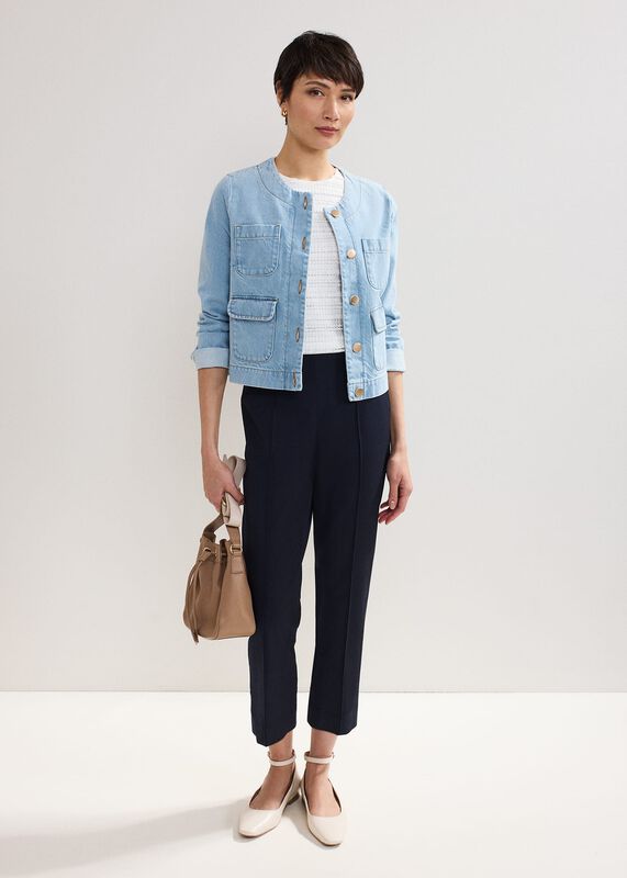 Miah Stretch Capri Trousers